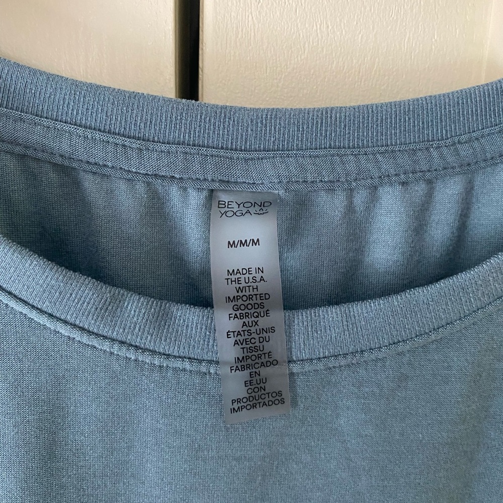 Beyond Yoga Blue Tank Top - Picture 2 of 4
